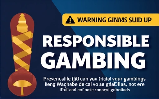 Banner de juego responsable con advertencia 18+